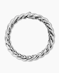 Sculpted Cable Bracelet Sterling Silver