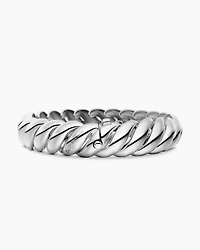 Sculpted Cable Bracelet Sterling Silver