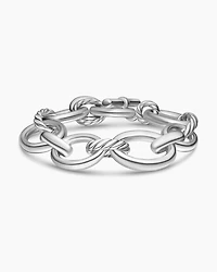 DY Mercer® Chain Bracelet in Sterling Silver with Diamonds, 20mm