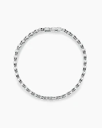 Tennis Bracelet in 18K White Gold with Diamonds, 4.7mm