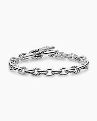 DY Mercer® Toggle Chain Bracelet Sterling Silver with Diamonds, 8mm