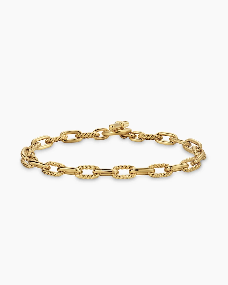 DY Madison® Toggle Chain Bracelet 18K Yellow Gold