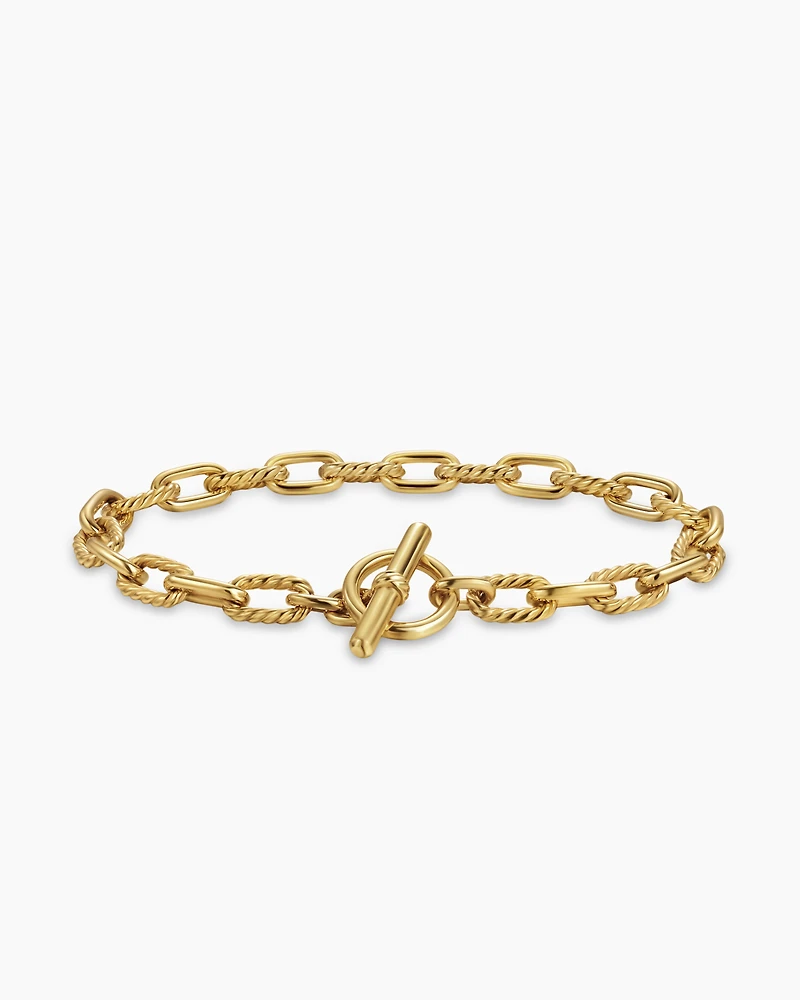 DY Madison® Toggle Chain Bracelet 18K Yellow Gold