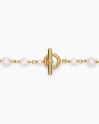 Pearl Classics Toggle Chain Bracelet 18K Yellow Gold, 4.5mm