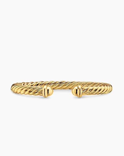 Cablespira® Flex Bracelet 18K Yellow Gold, 6mm