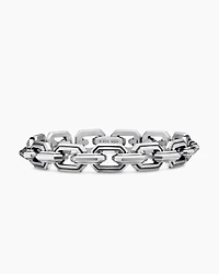 Deco Link Bracelet Sterling Silver, 11mm