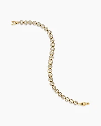 Spiritual Beads Bracelet in 18K Yellow Gold and Pavé Diamonds, 6mm