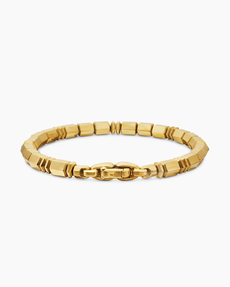 Spiritual Beads Bracelet in 18K Yellow Gold, 6mm