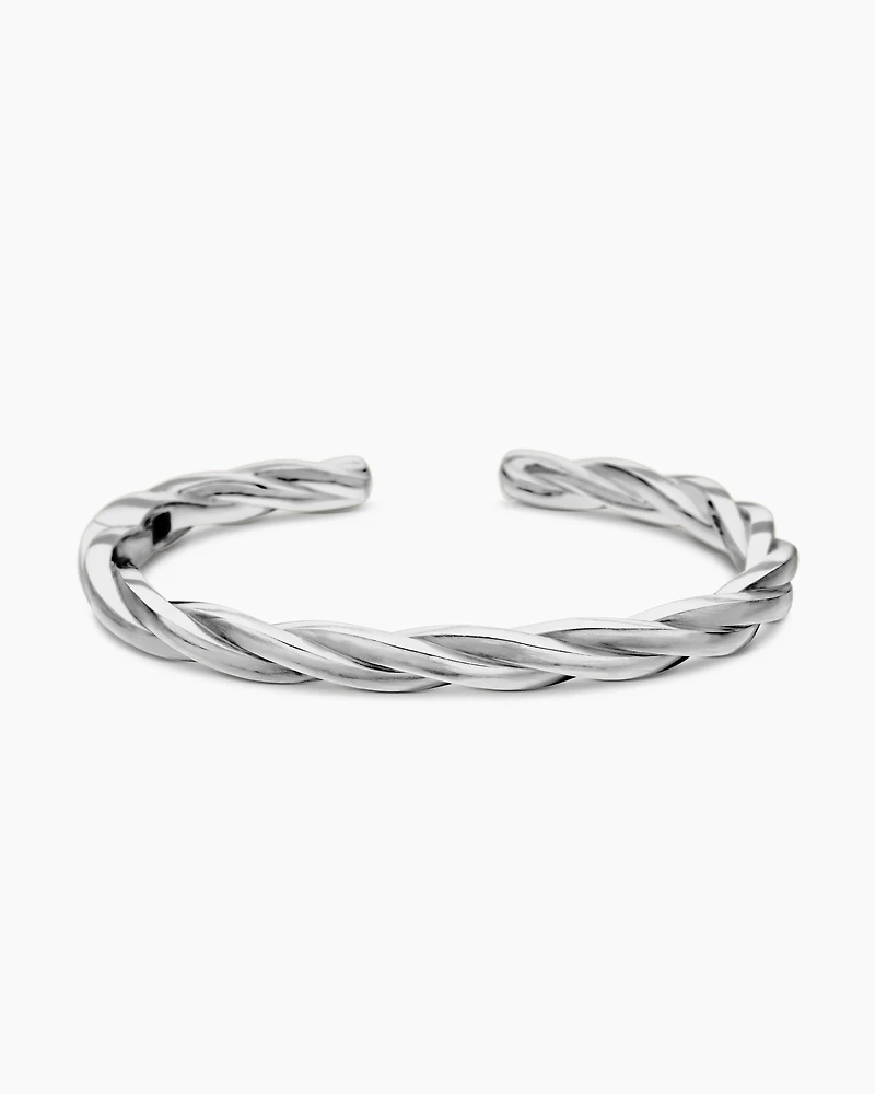 DY Helios™ Cuff Bracelet Sterling Silver, 6mm