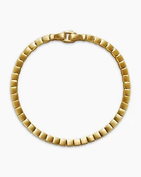 Spiritual Beads Cushion Bracelet 18K Yellow Gold, 4mm