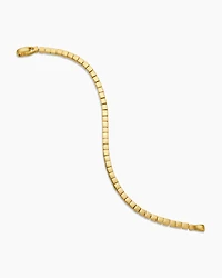 Spiritual Beads Cushion Bracelet 18K Yellow Gold, 4mm