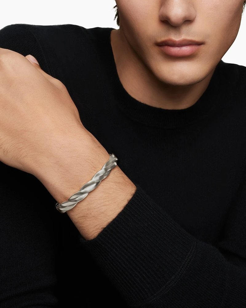 DY Helios™ Cuff Bracelet Sterling Silver, 9mm
