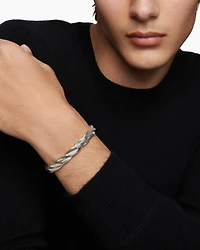 DY Helios™ Cuff Bracelet Sterling Silver, 9mm
