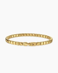 Spiritual Beads Tile Bracelet 18K Yellow Gold, 4.7mm