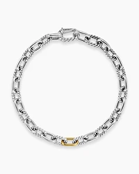 DY Madison® Chain Bracelet Sterling Silver with 18K Yellow Gold