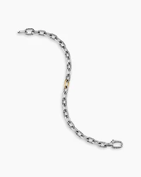 DY Madison® Chain Bracelet Sterling Silver with 18K Yellow Gold