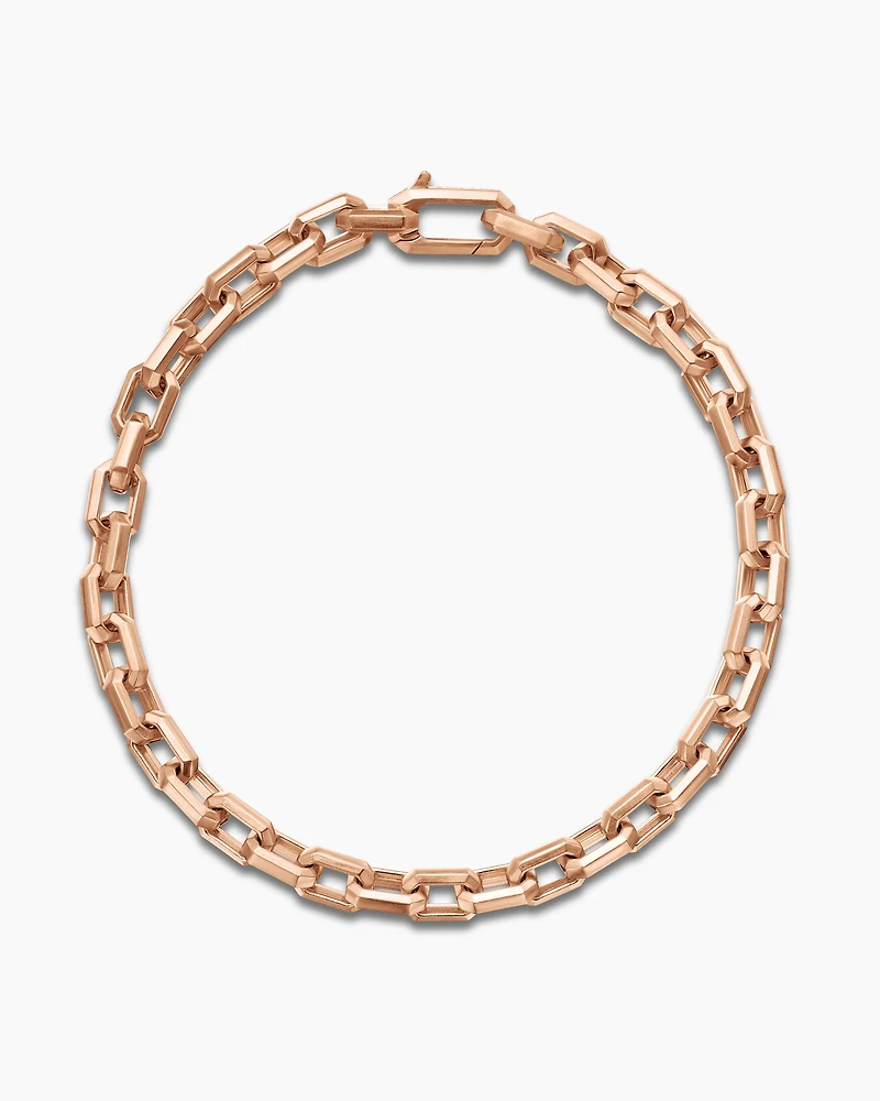 Streamline® Link Bracelet in 18K Rose Gold, 5.5mm