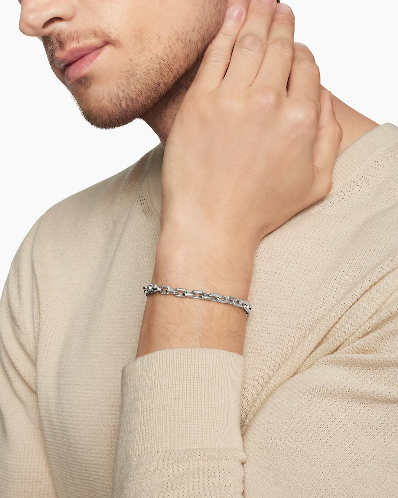 Streamline® Heirloom Chain Link Bracelet Sterling Silver, 5.5mm