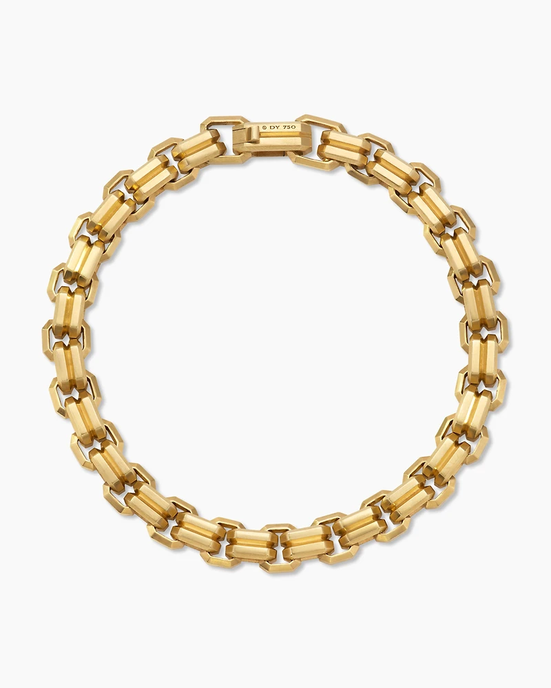 Streamline® Double Heirloom Link Bracelet 18K Yellow Gold, 8mm