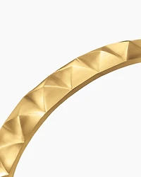 Pyramid Cuff Bracelet 18K Yellow Gold, 9.3mm