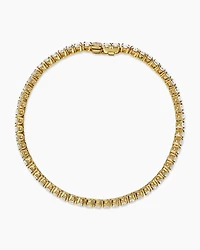 Helena Bracelet 18K Yellow Gold with Diamonds, 4mm