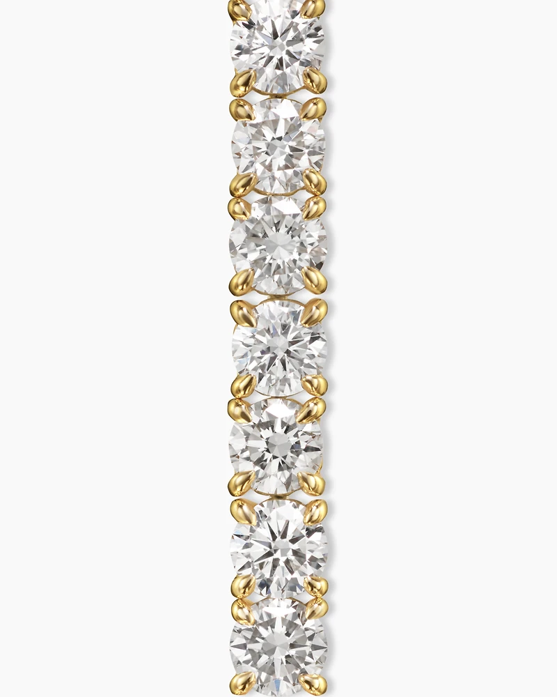 Helena Bracelet 18K Yellow Gold with Diamonds, 4mm