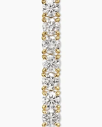 Helena Bracelet 18K Yellow Gold with Diamonds, 4mm