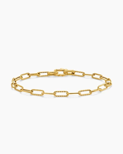 DY Madison® Chain Bracelet 18K Yellow Gold, 4mm