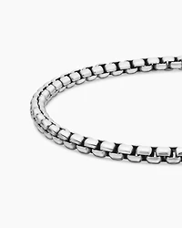 Box Chain Bracelet Sterling Silver