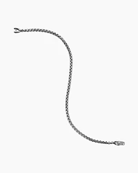 Box Chain Bracelet Sterling Silver