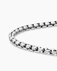 Box Chain Bracelet Sterling Silver