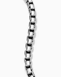 Box Chain Bracelet Sterling Silver