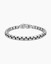 Box Chain Bracelet Sterling Silver