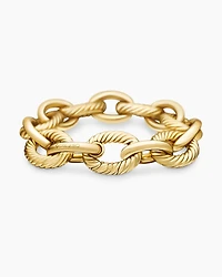 Oval Link Chain Bracelet in 18K Yellow Gold