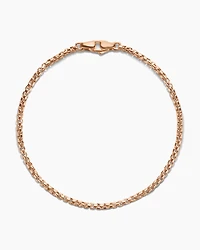 Box Chain Bracelet 18K Rose Gold
