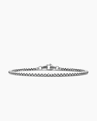Box Chain Bracelet Platinum, 2.7mm