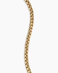 Box Chain Bracelet 18K Yellow Gold