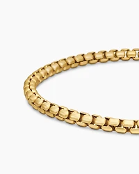 Box Chain Bracelet 18K Yellow Gold