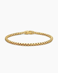 Box Chain Bracelet 18K Yellow Gold