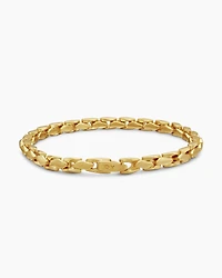 Fluted Chain Bracelet 18K Yellow Gold