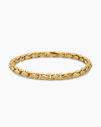 Fluted Chain Bracelet 18K Yellow Gold