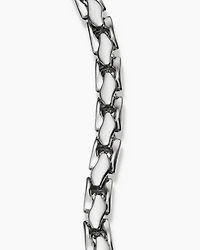 Fluted Chain Bracelet Sterling Silver, 5mm