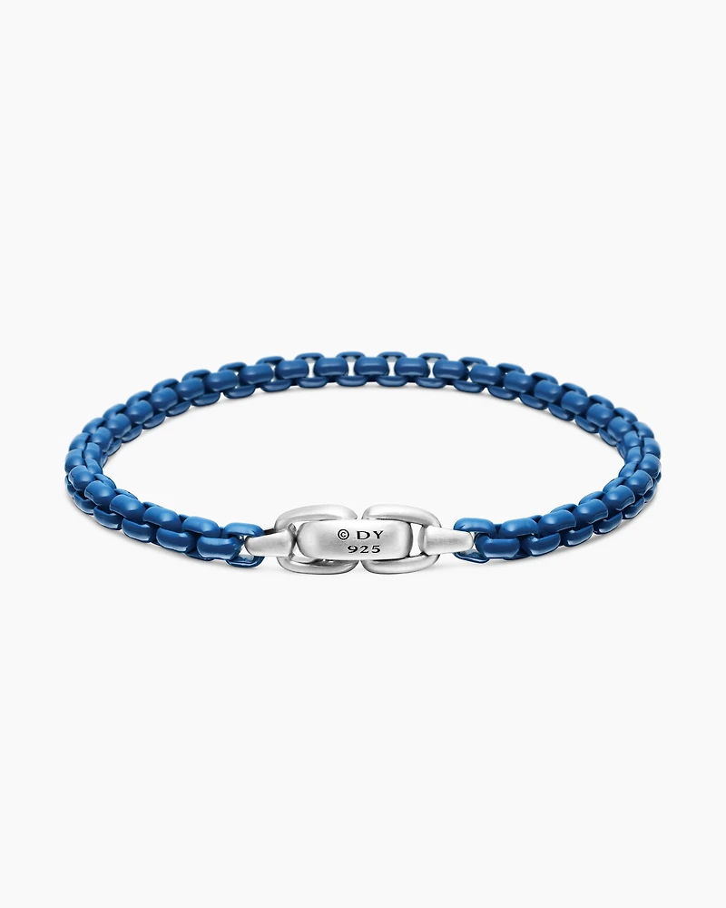 Box Chain Bracelet with Stainless Steel, 5mm