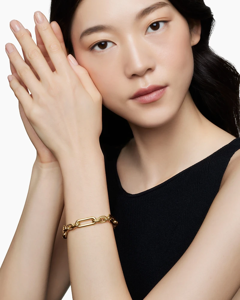 Lexington Chain Bracelet 18K Yellow Gold
