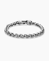 Wheat Chain Bracelet Sterling Silver