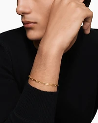 DY Madison® Link Bracelet 18K Yellow Gold, 3.5mm