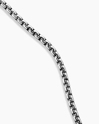 Box Chain Necklace Platinum