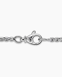 Box Chain Necklace Platinum