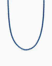 Box Chain Necklace with Stainless Steel
