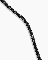 Box Chain Necklace with Stainless Steel